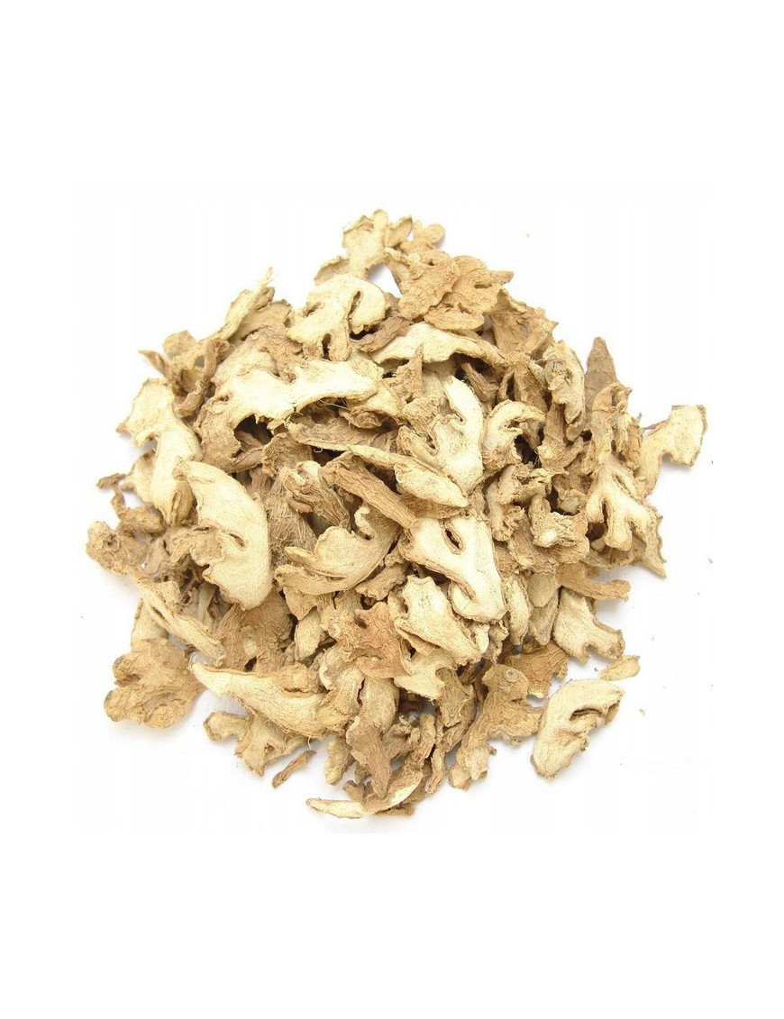 Dried ginger pieces