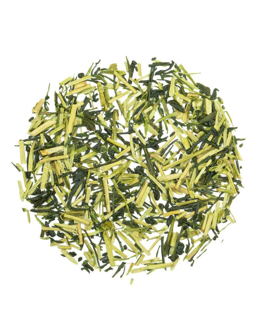 loose leaf green tea kukicha kaede