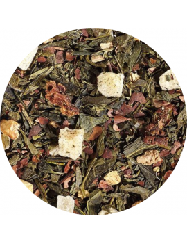 Loose Leaf Tea Sencha Chocolate Cake pear and ginger