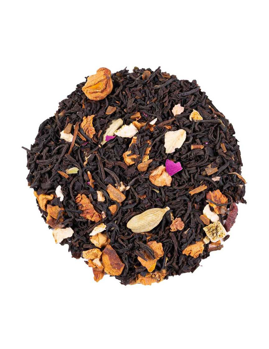 Black Christmas Loose Leaf Tea Cinnamon Orange taste