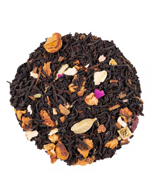 Black Christmas Loose Leaf Tea Cinnamon Orange taste