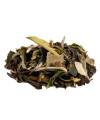 Loose Tea Blend green and white tea with passionflower, peach pineapple