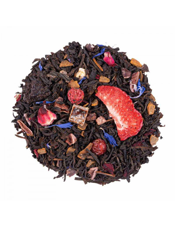 Loose Leaf Tea Black tea Chocolate strawberries taste