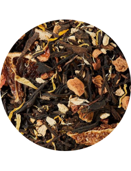 Organic black tea blend
Black Sencha Ginger Orange (Ginger-Orange)
DE-ÖKO-003 VO2018/848 flavoured