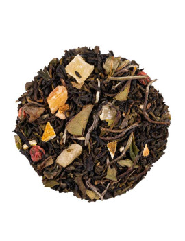 Dragon of wisdom - white tea green tea organic lychee peach taste