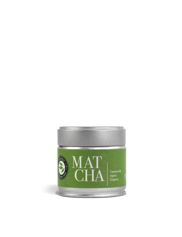 Tin – Japan Ceremonial Matcha – 30g tin from Japan.