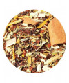 Organic loose leaf tea rooibos, sencha, mate, lemongrass