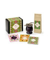 Mate Starter Set Gift Box – Stainless Steel Cup, Bombilla & Brazilian Yerba Mate Tea