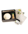 Japanese Matcha Starter Gift Set – Organic Premium Matcha with Bowl & Whisk