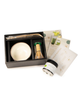 Japanese Matcha Starter Gift Set – Organic Premium Matcha with Bowl & Whisk