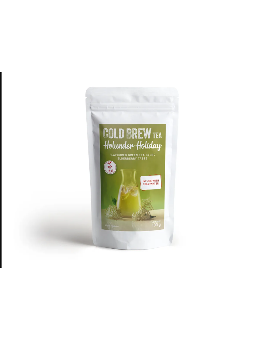 Cold Brew Tea Elderflower & Berries – 100g loose leaf pouch