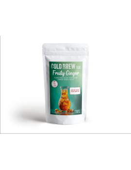 Cold Brew Tea Fruity Ginger – 100g loose leaf pouch