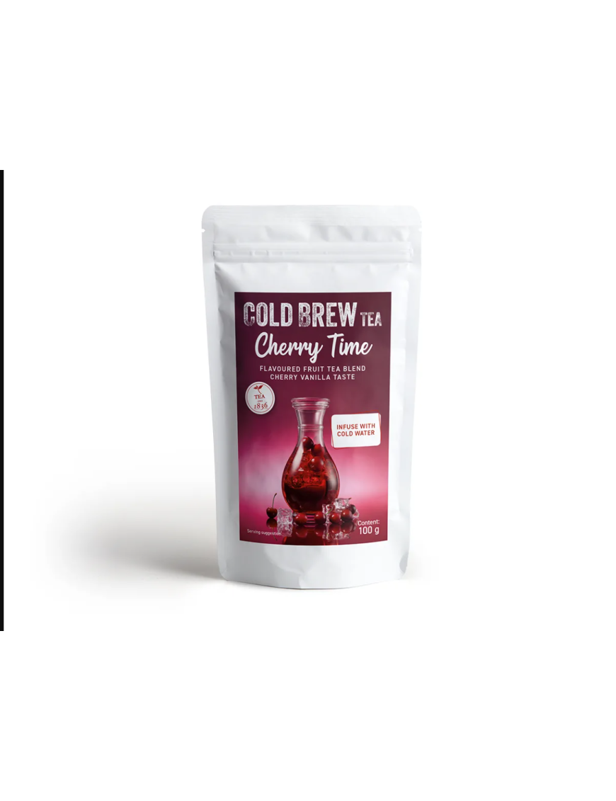 Cold Brew Tea Cherry Time – 100g loose leaf pouch