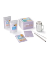Summer Beach Sip gift set – two iced teas, mason jar glass with straw and recipe cards