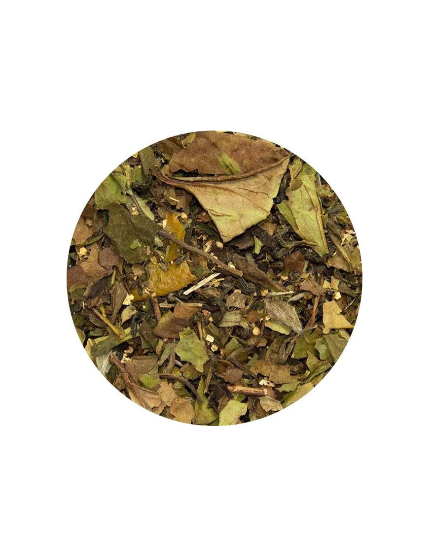 Organic Loose Leaf white tea elderflower mint