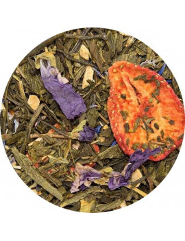 Loose Leaf Sencha ginger Strawberry Vanilla taste