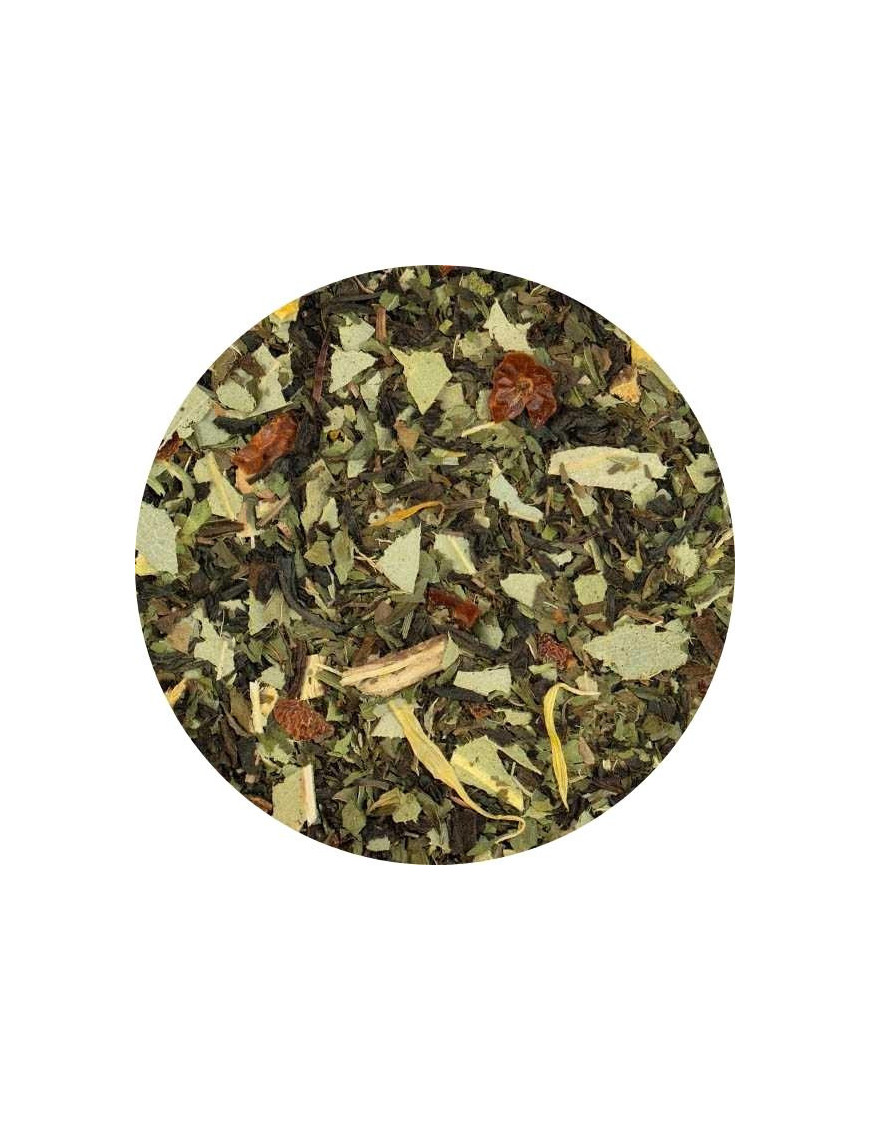 Loose Leaf Tea, Black Assam, mint, liquorice root