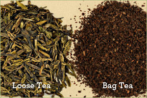 Loose leaf Tea vs Tea Bag
