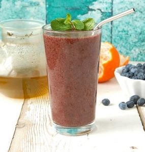 green tea smoothie