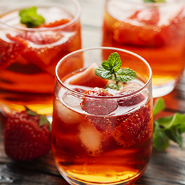 Fruity iced tea